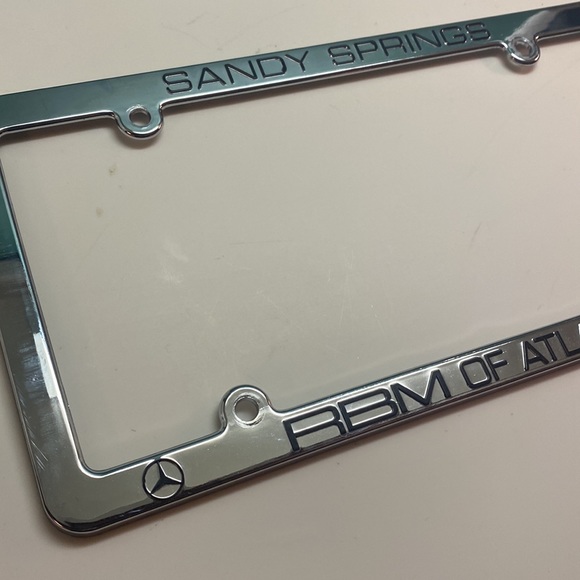 New! Mercedes benz sandy springs RBM of Atlanta tag - Picture 3 of 6